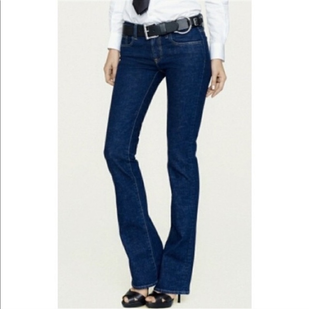 Ralph Lauren Black Label Boot Cut tapered jeans